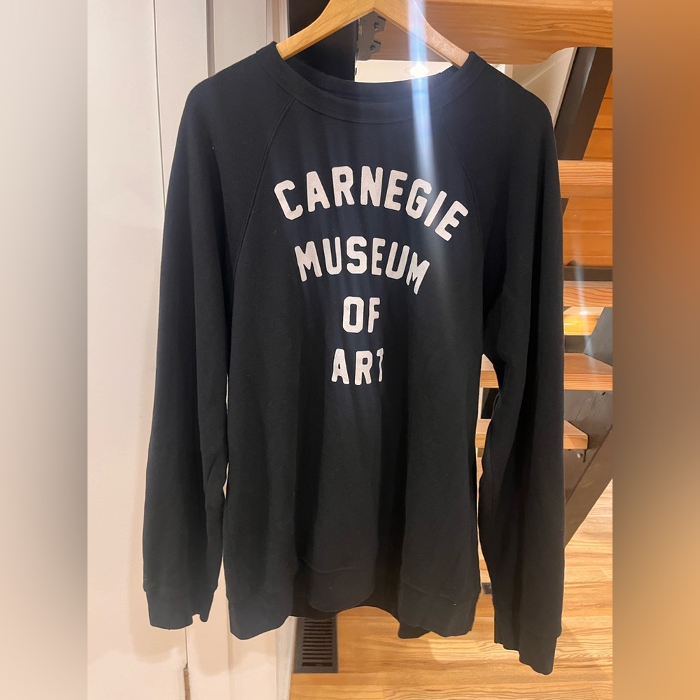 Carnegie Museum of Art Black Crewneck